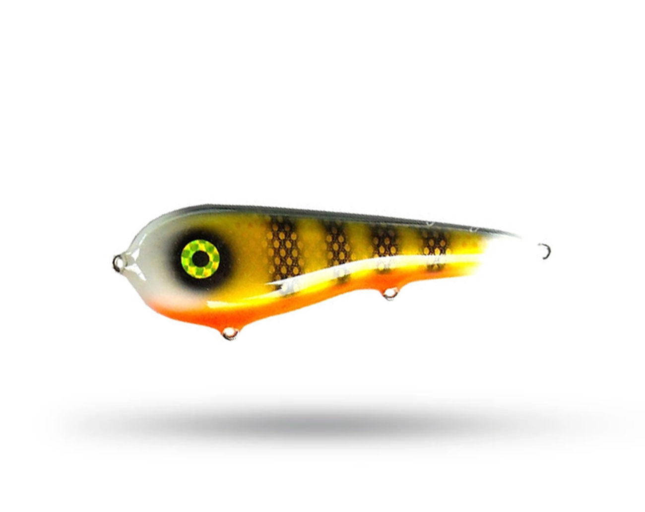 Smuttly Dog Stubby D - White Okoboji Perch